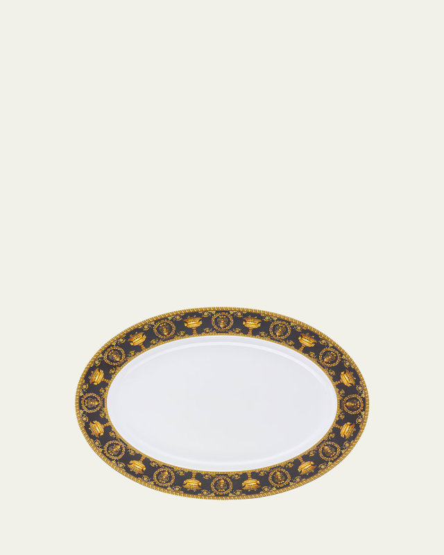 I Love Baroque Nero Platter